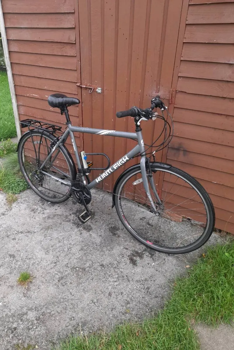 Grey huntleigh hybrid bike for sale - Image 2