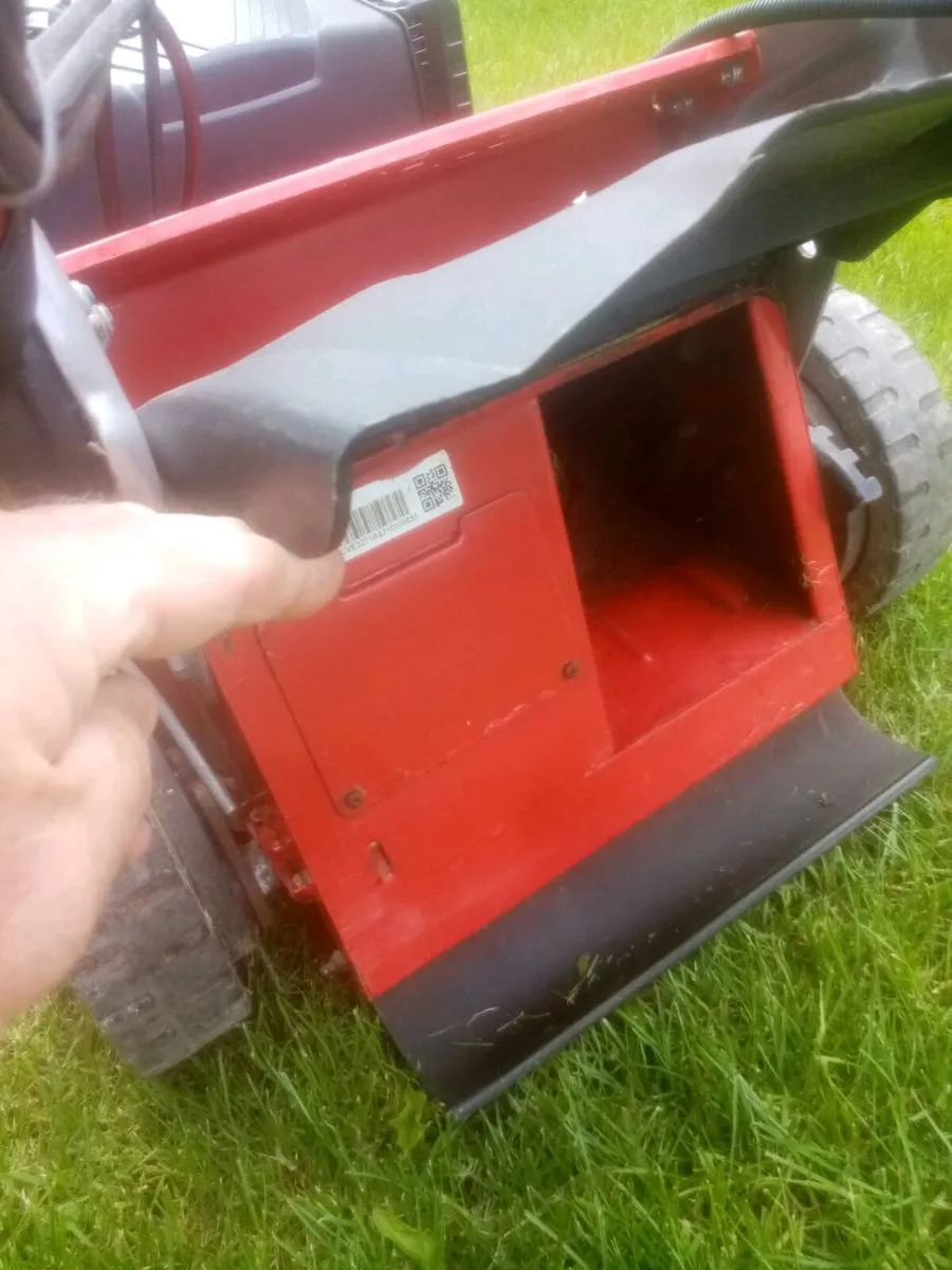 Electronic push button start Weibang mower - Image 4