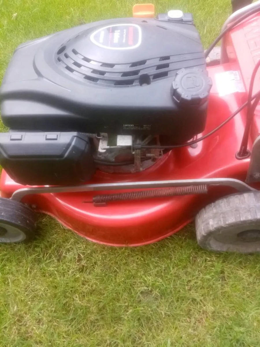 Electronic push button start Weibang mower - Image 3