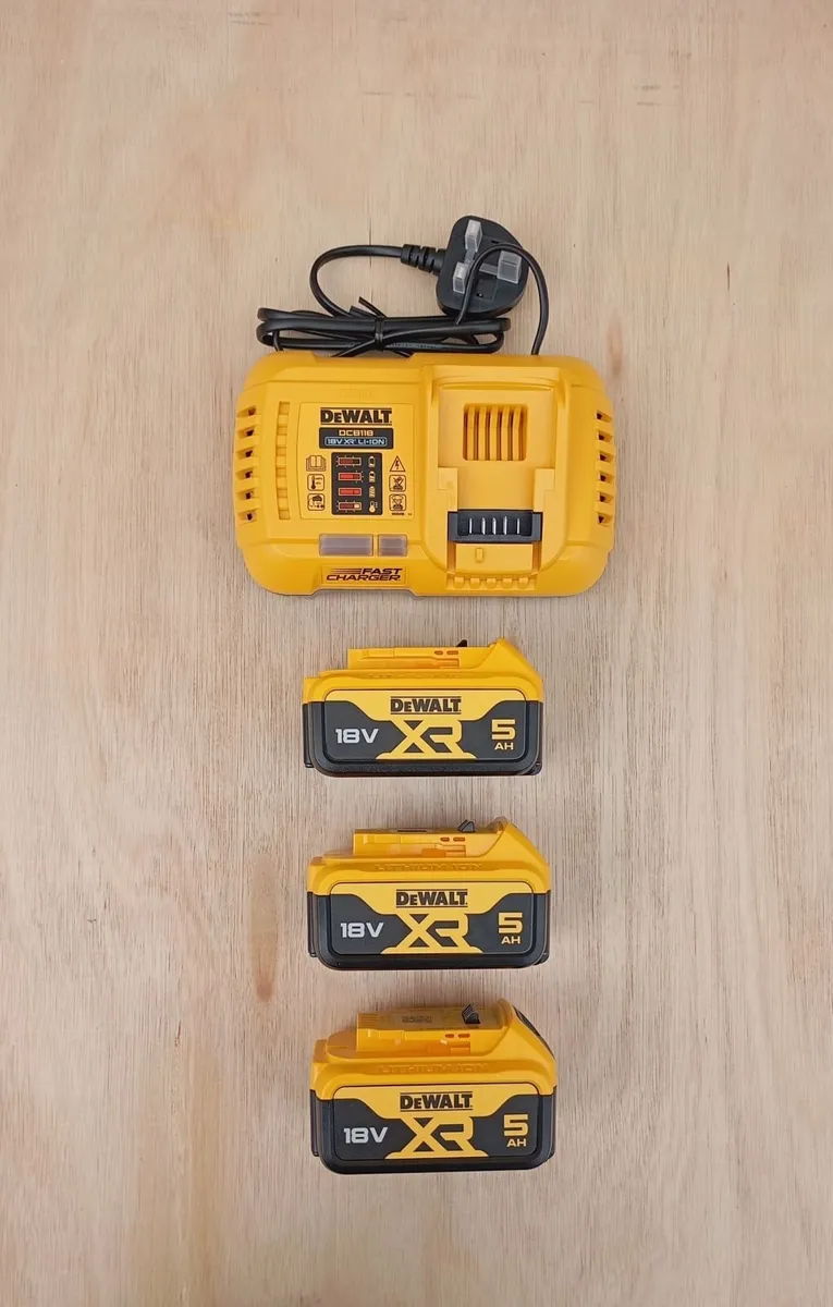 DeWalt Powerstack Batteries & Charger(New) - Image 2