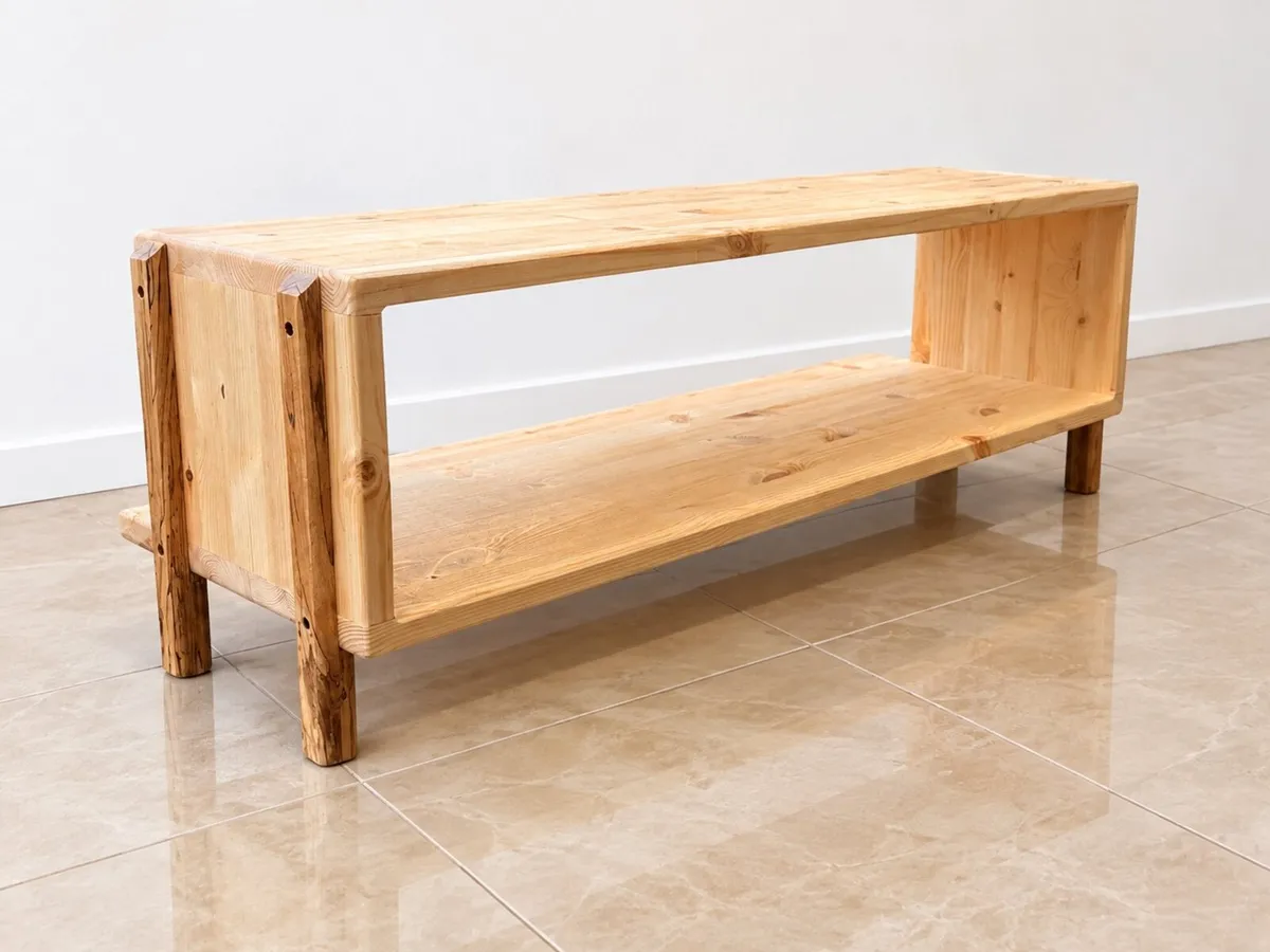 TV Unit – Solid Wood Pine - Image 3