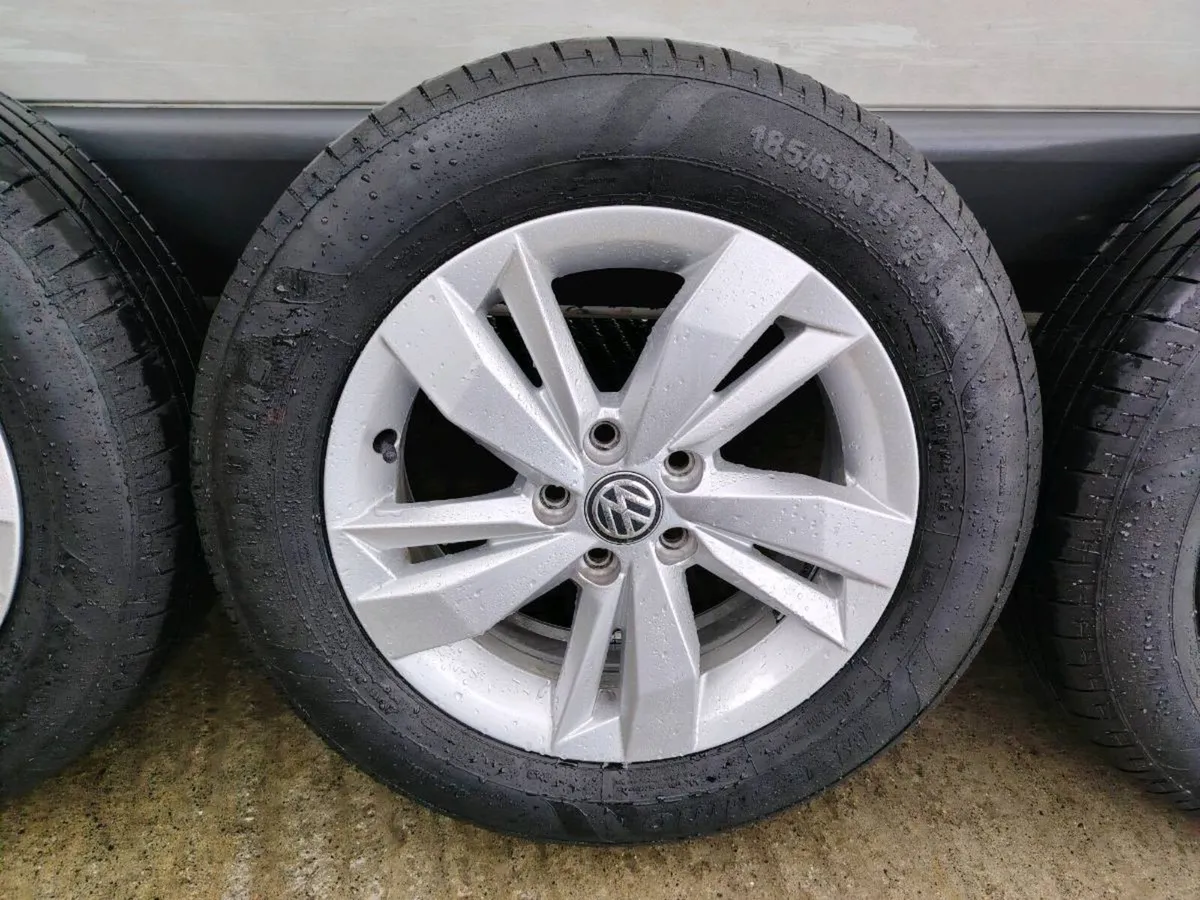 15" VW Polo alloys with new tyres - Image 3
