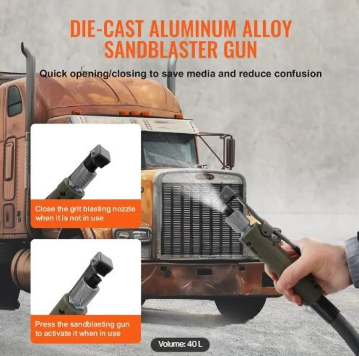 10Gal/40L Sandblaster Equipped - Image 3