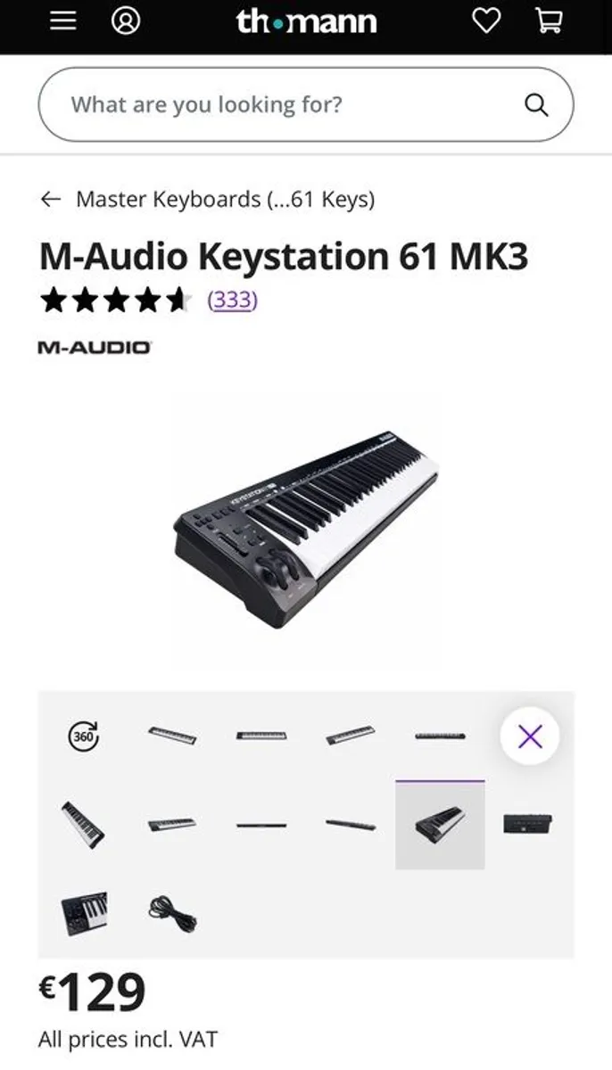 Midi keyboard and stand 50 cheaper than new - Image 4