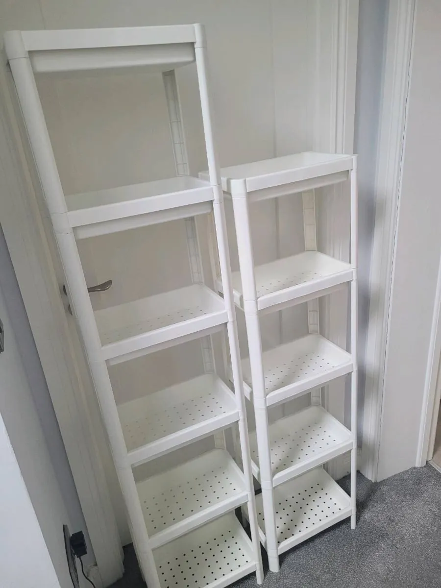 Ikea shelving unit x2 - Image 1
