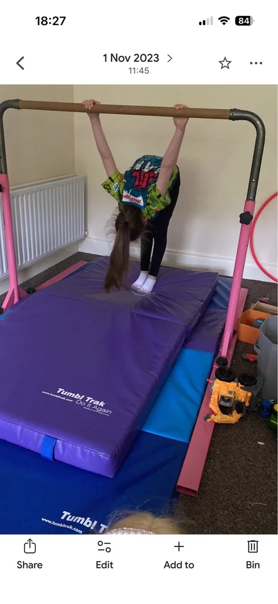 Gymnastics Bar and Mats - Image 3