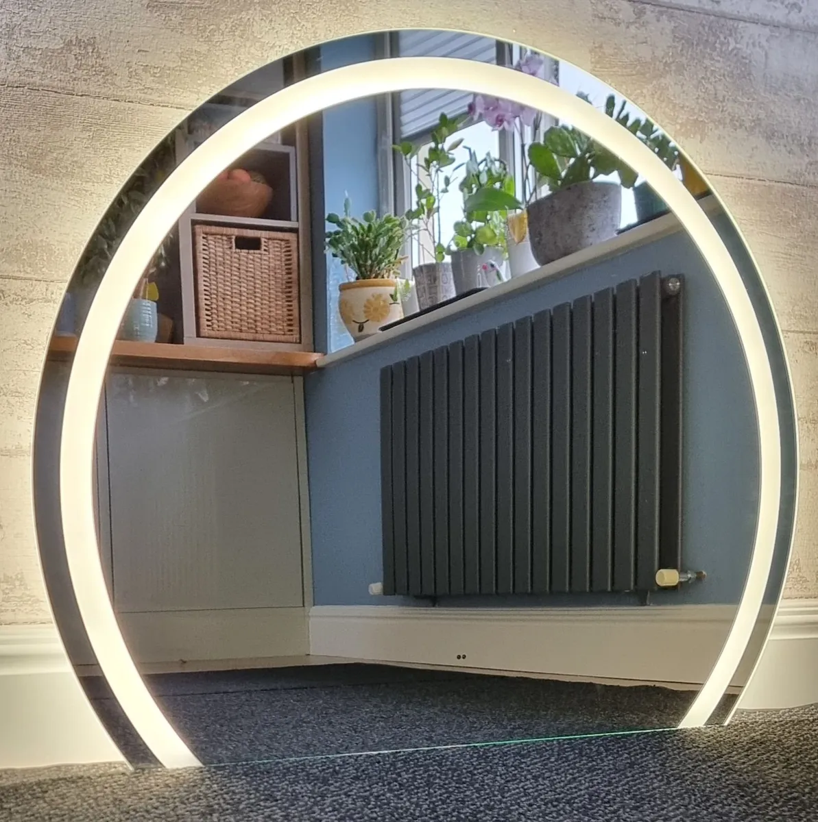 LED Bathroom Mirror Unique Shape Made in EU - Image 1