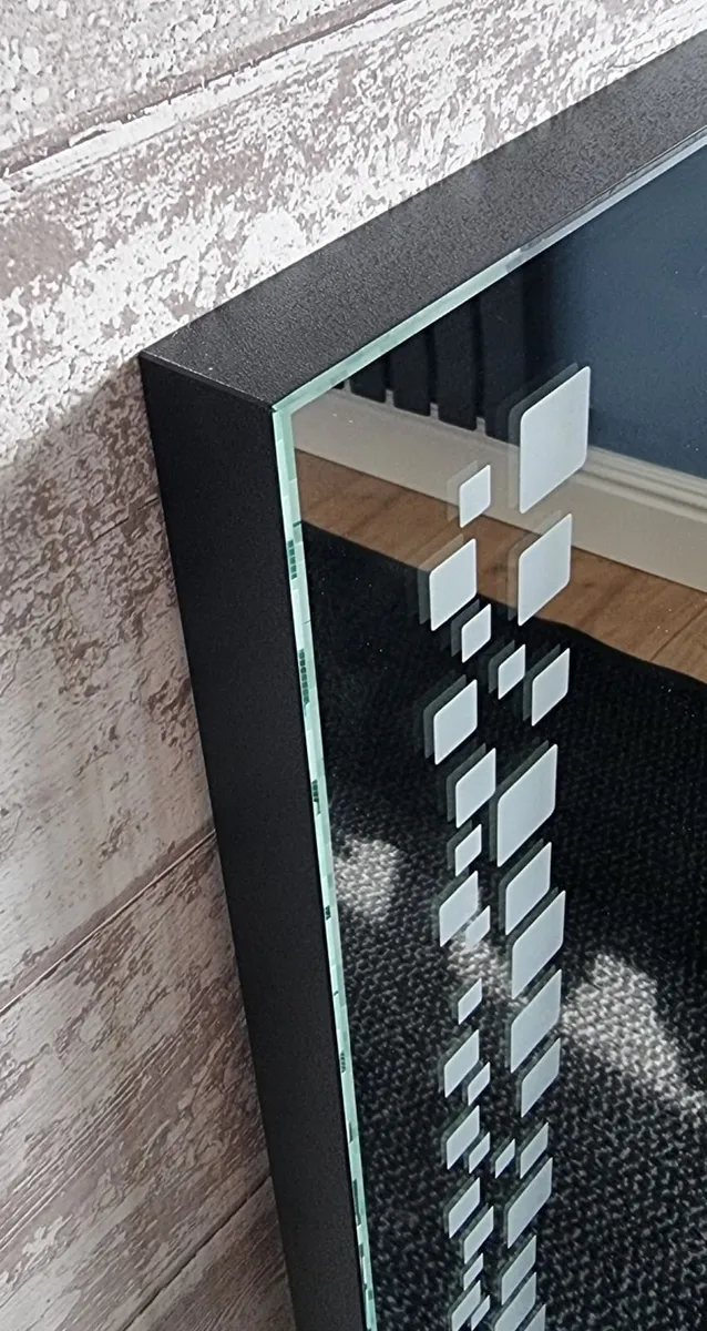 LED Bathroom Mirror 60x100cm Black Frame Made inEU - Image 4