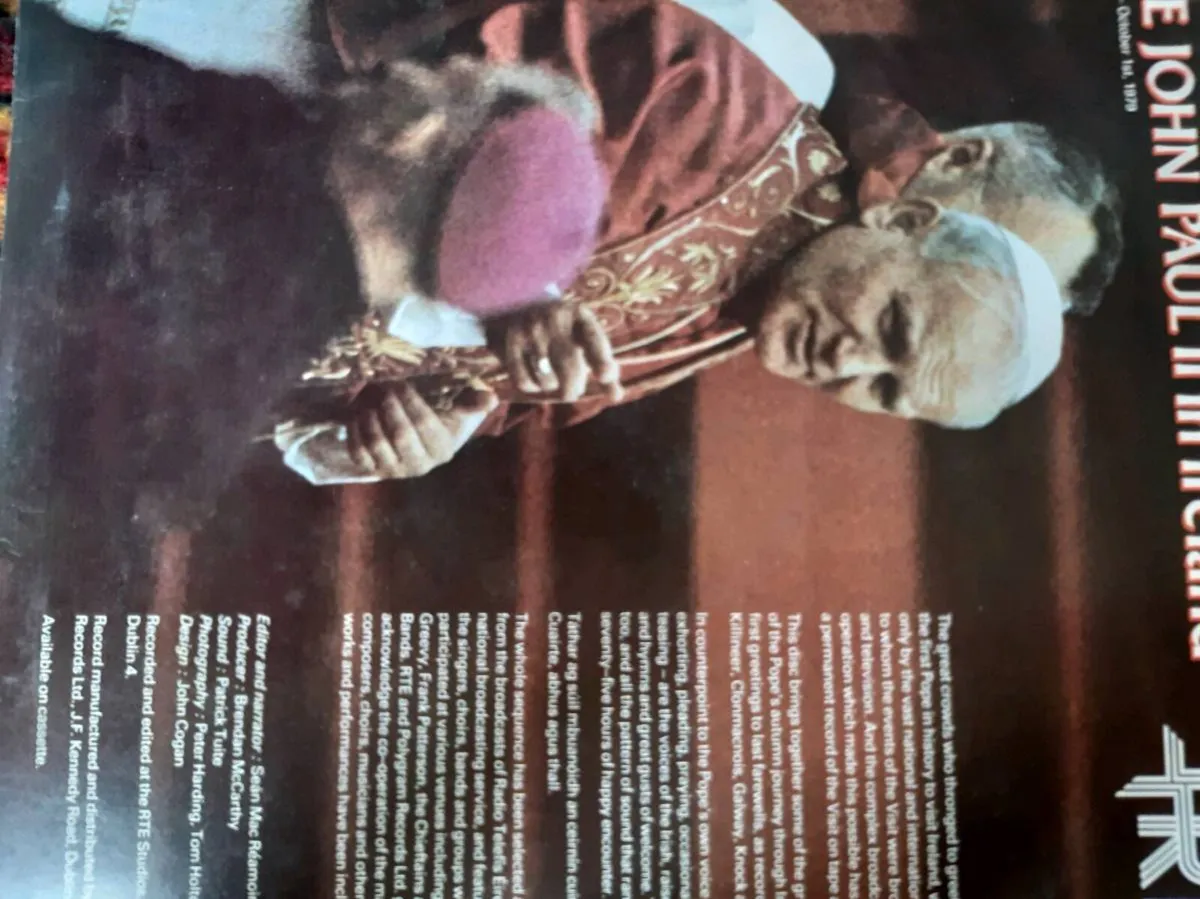 Pope John Paul Vinyl - Image 2