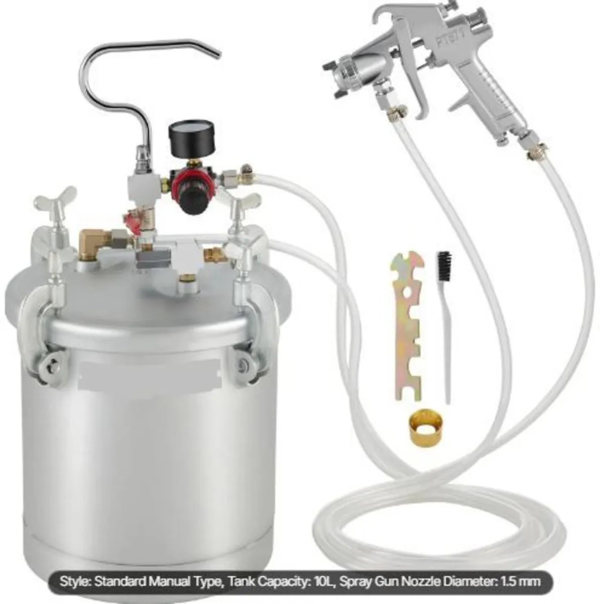 Commercial Paint Pressure Tank 2.5 Gallons - Image 1