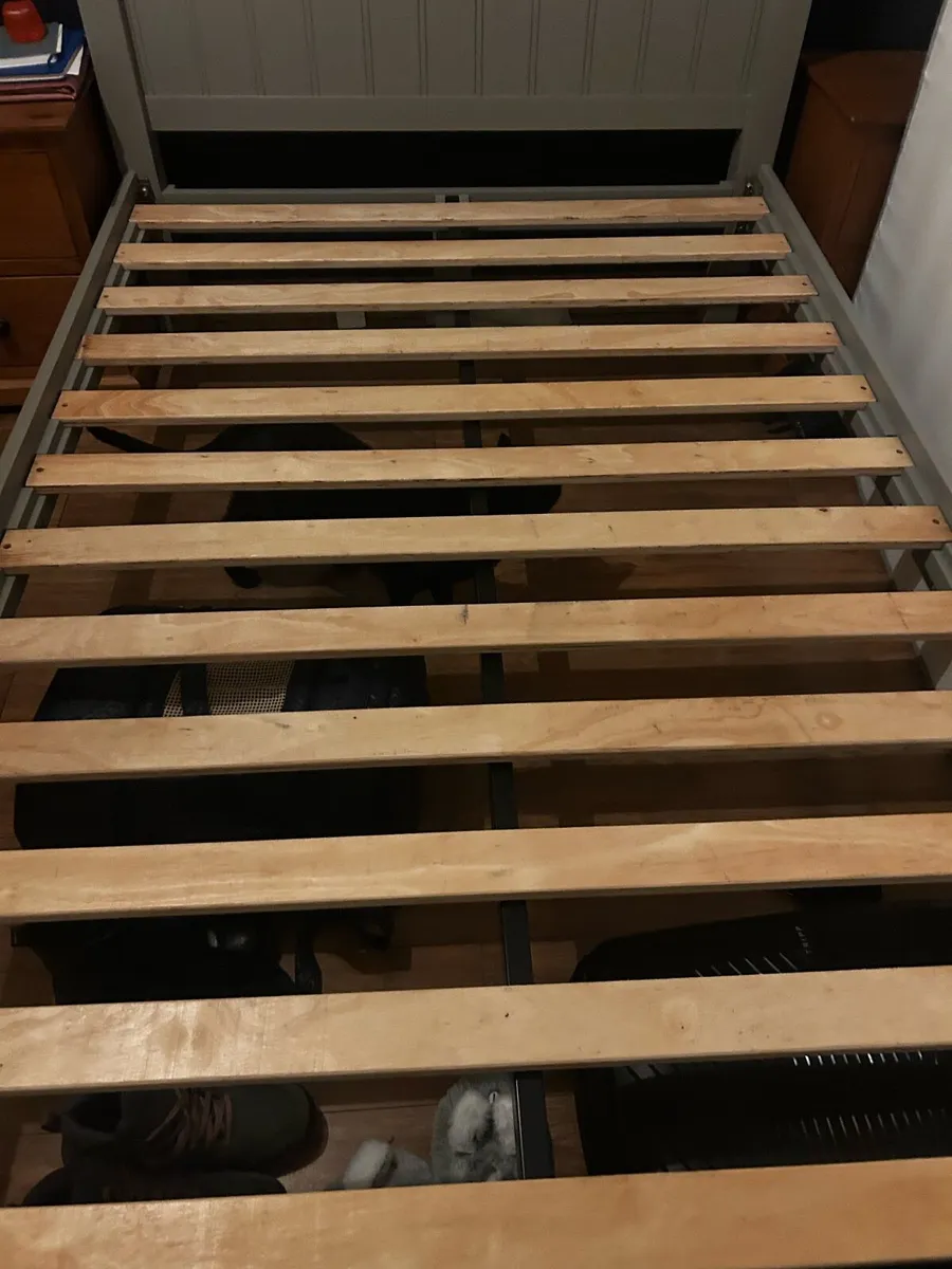 Double Bed w/ Mattress - Excellent Condition - Image 4