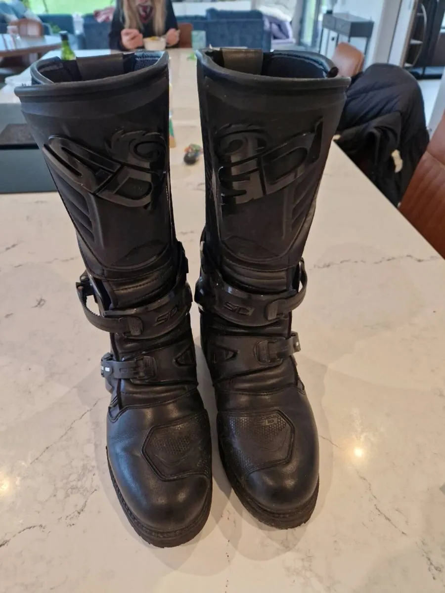 Sidi gortex boots alpinestar pants kreiga us 10 - Image 1