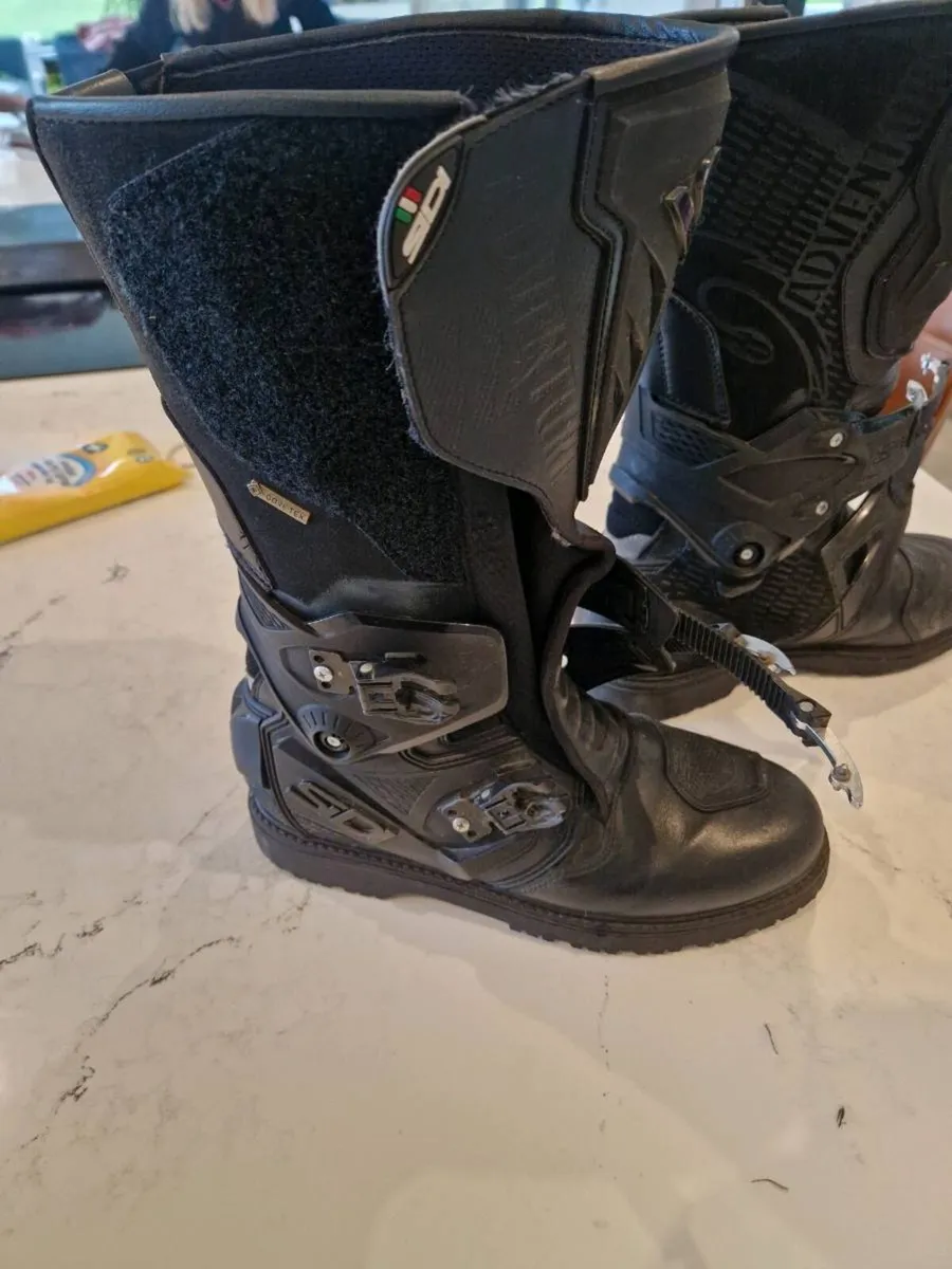 Sidi gortex boots alpinestar pants kreiga us 10 - Image 2