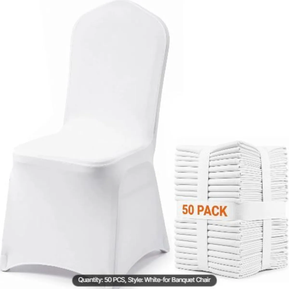 Stretch Spandex Folding Chair Covers - Image 2