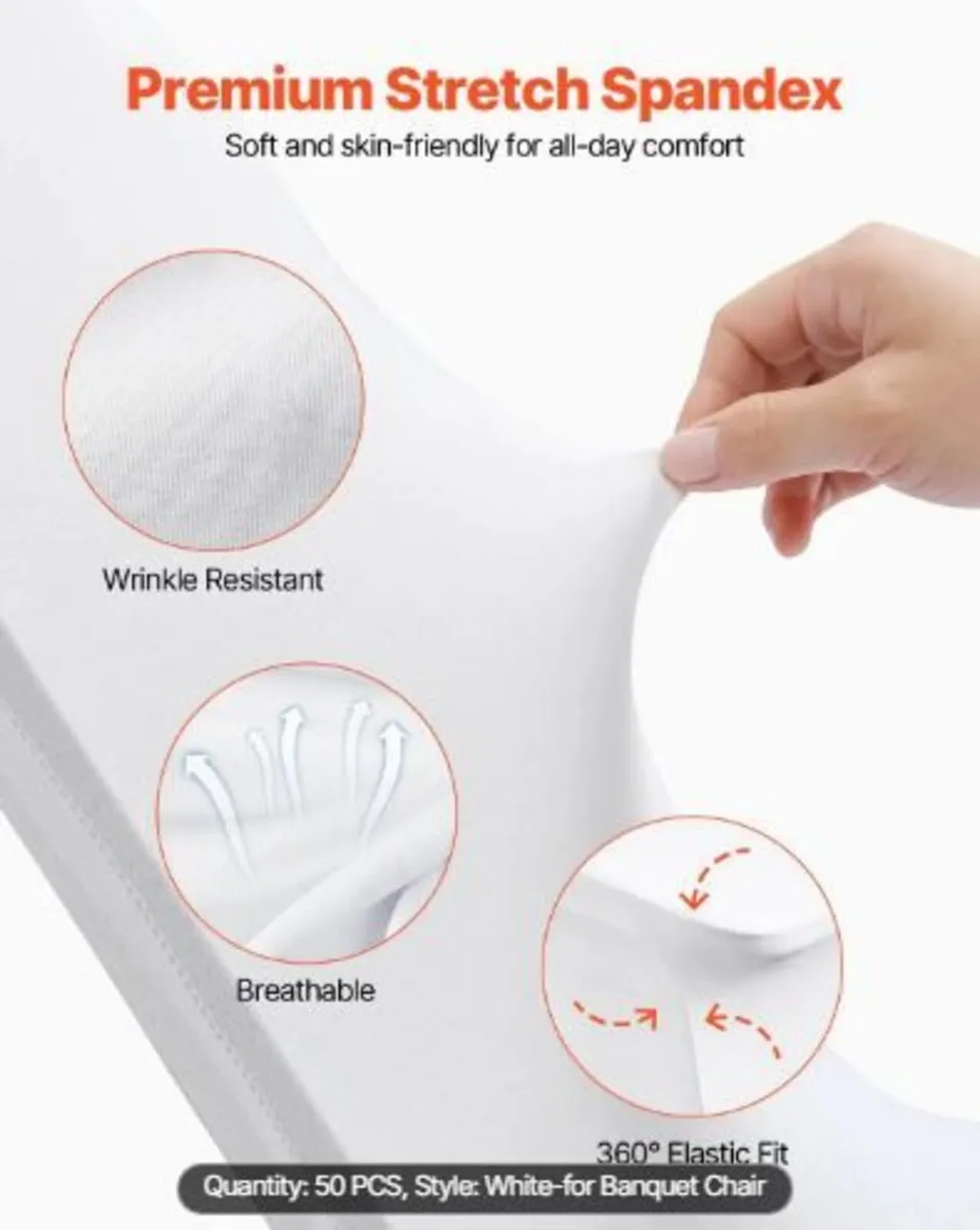 Stretch Spandex Folding Chair Covers - Image 3