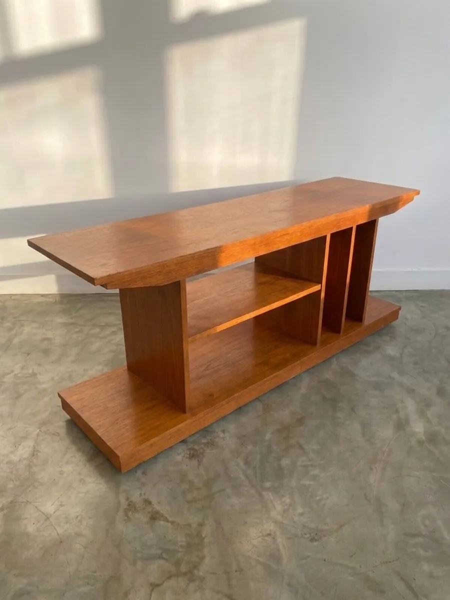 Mid Century Teak Media Unit / Vinyl Cabinet - Image 2
