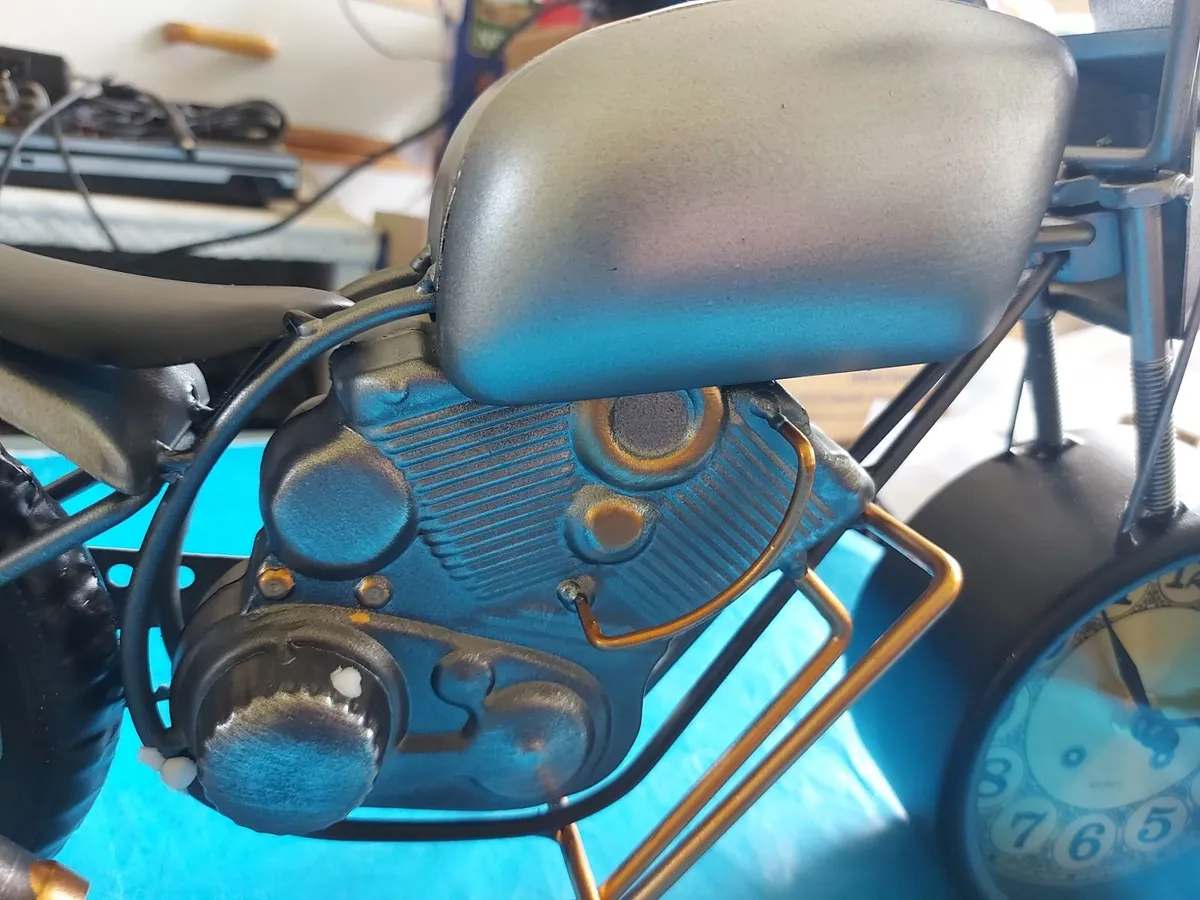 NEW Ashford Collection Ornamental Motor Bike Clock - Image 4