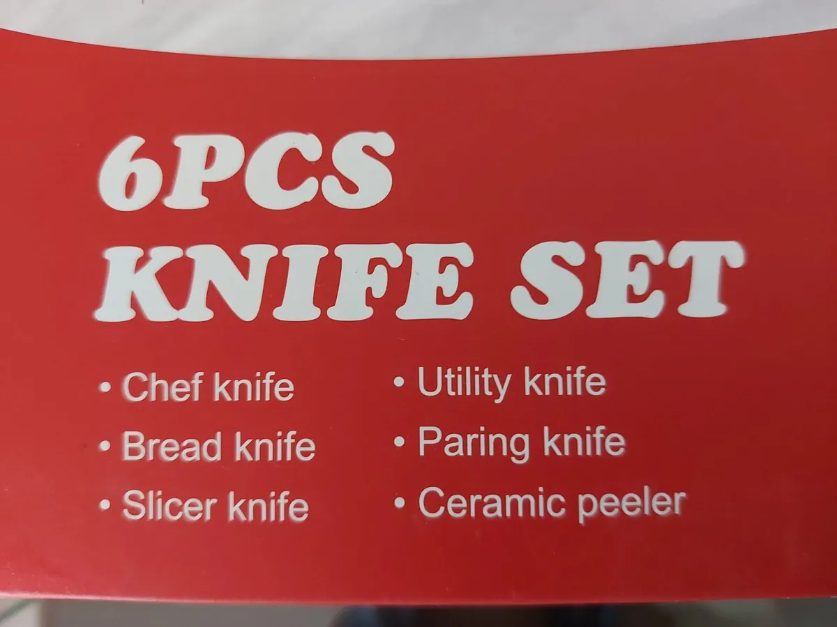 BRAND NEW SWITZNER 6 piece knife set in box - Image 3