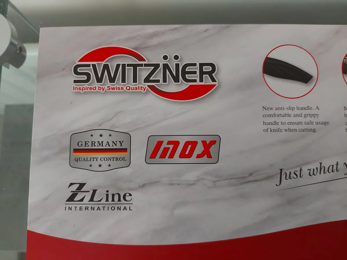 BRAND NEW SWITZNER 6 piece knife set in box - Image 2