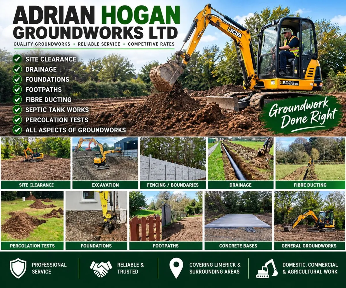GROUNDWORKS – Domestic • Agricultural • Commercial - Image 1