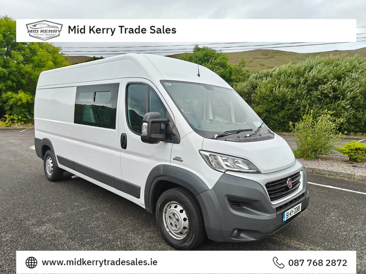 Fiat Ducato 7 Seater Crewcab - Image 1