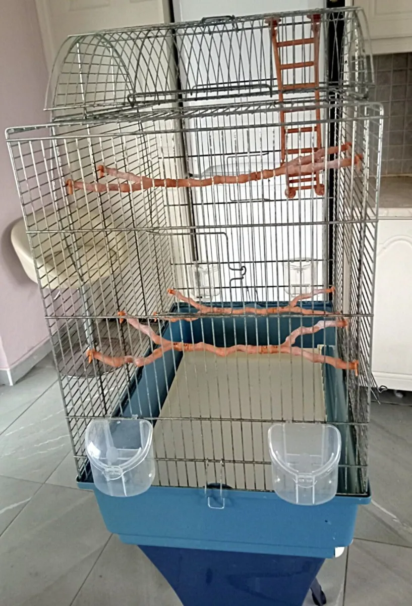 Birdcage with Stand - Image 3