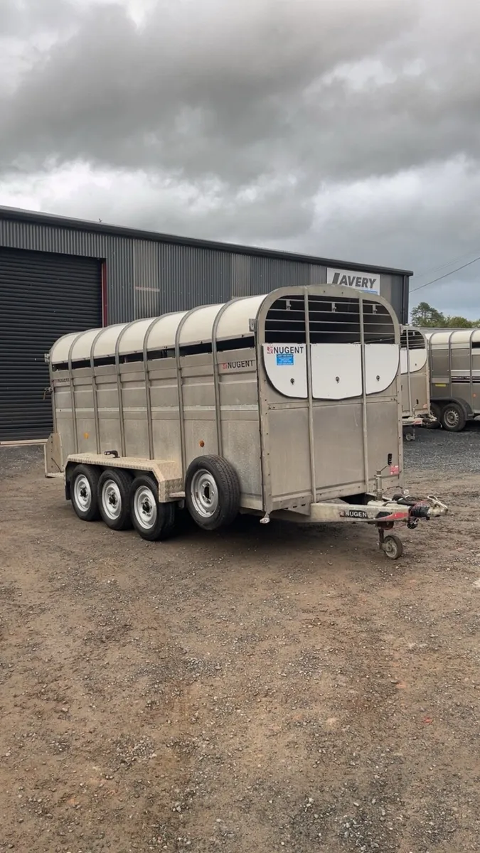 Nugent 14x6 livestock trailer - Image 3