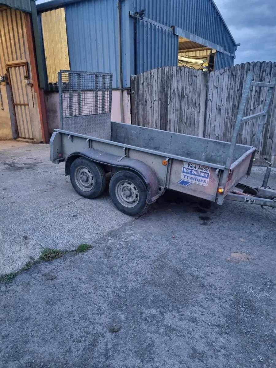 Ifor Williams 8x4 plant trailer - Image 1