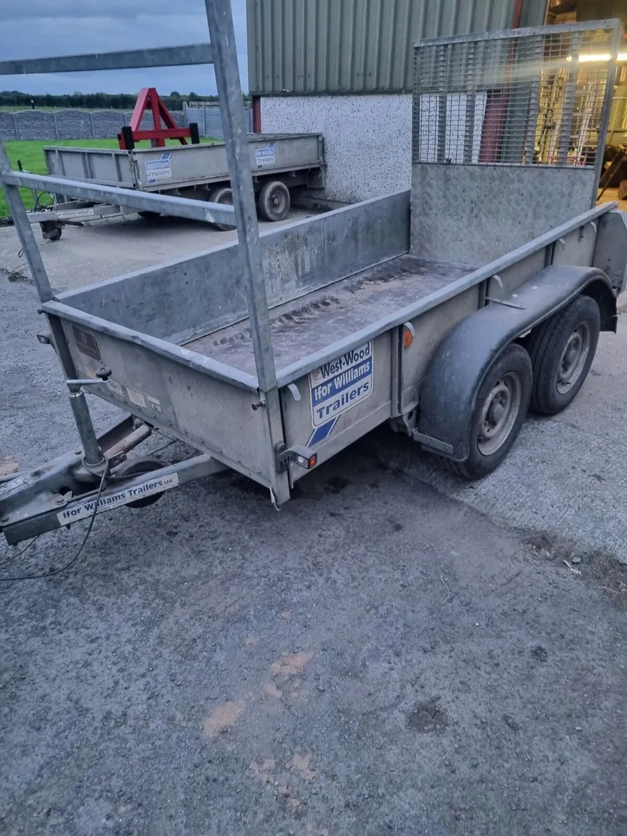 Ifor Williams 8x4 plant trailer - Image 2