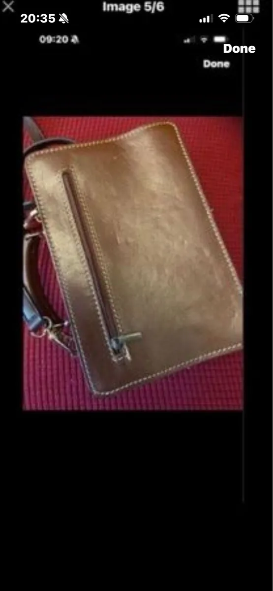 Leather Shoulder Bag - Image 4