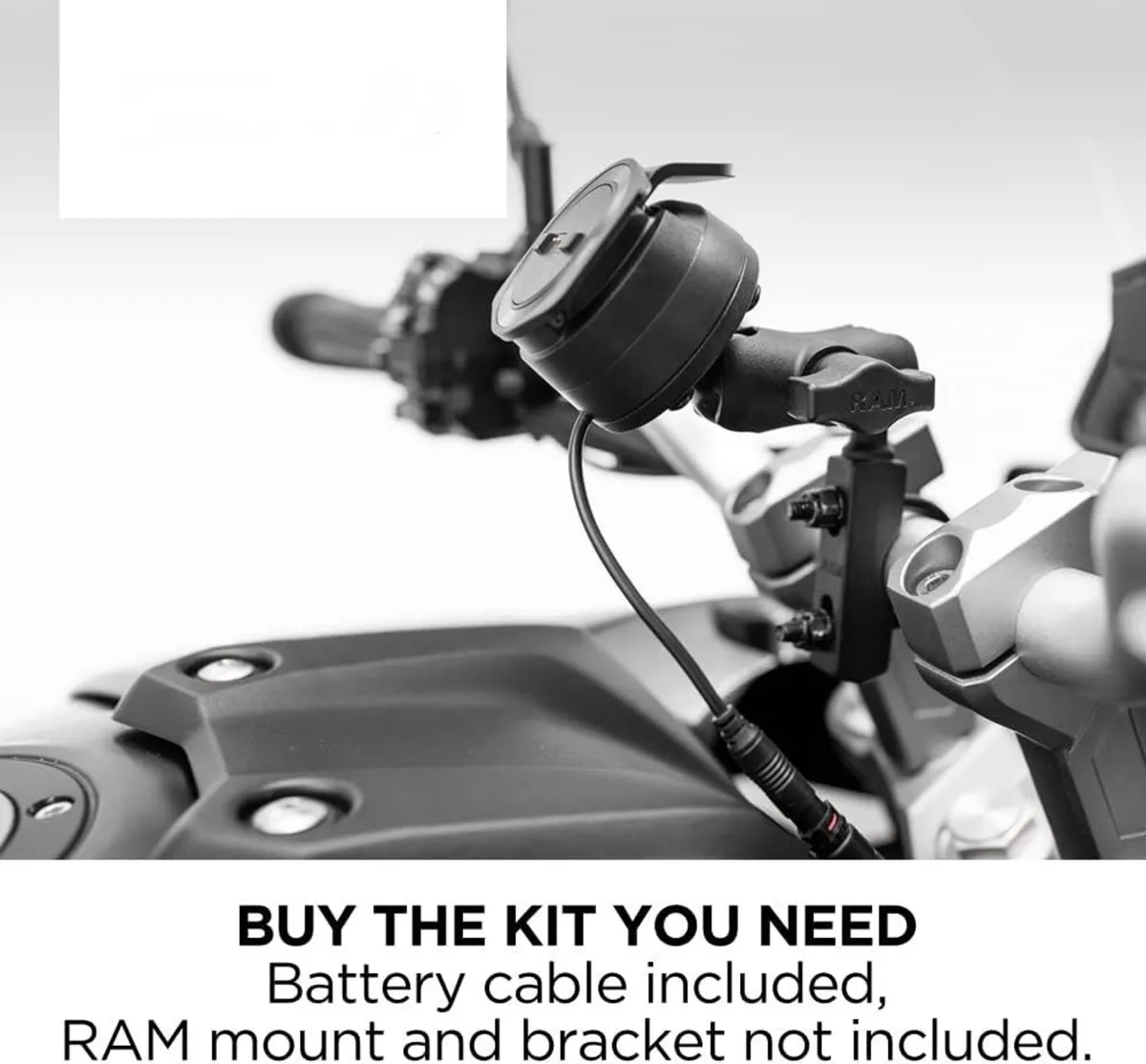 Sat Nav Mount Kit for Motorcycle Rider Models - Image 2