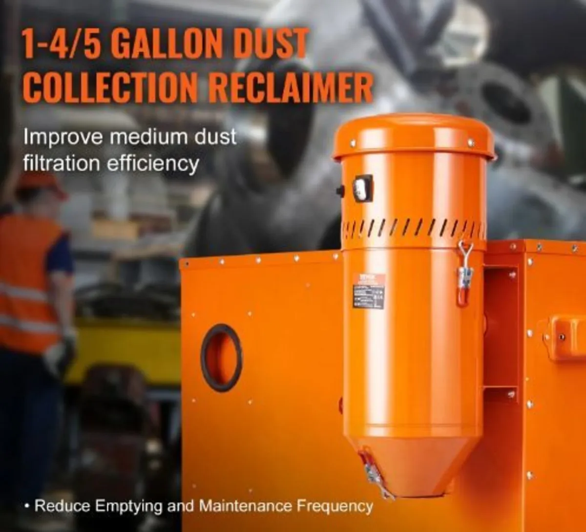 Dust Collection System: 1450W - Image 2