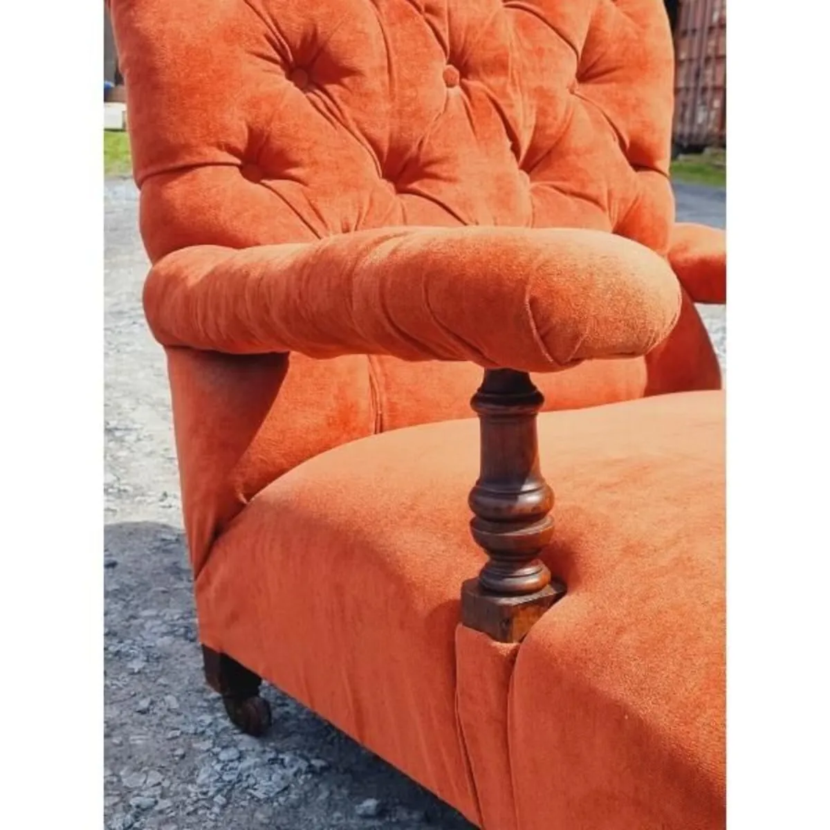 Antique Open Armchair KAS572 - Image 3