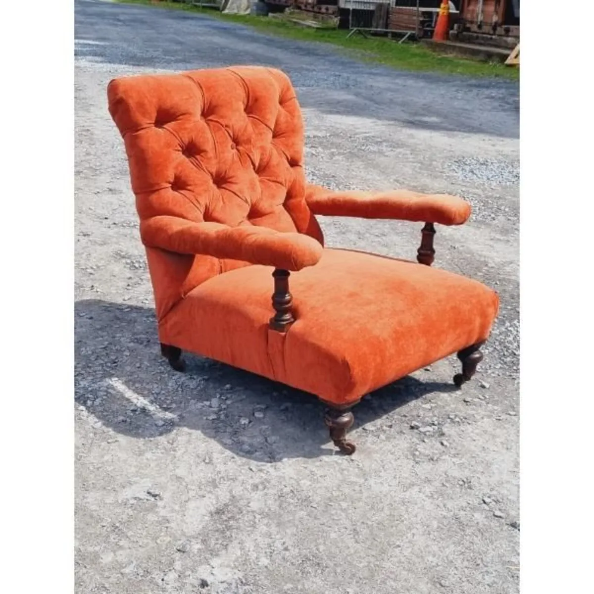 Antique Open Armchair KAS572 - Image 2