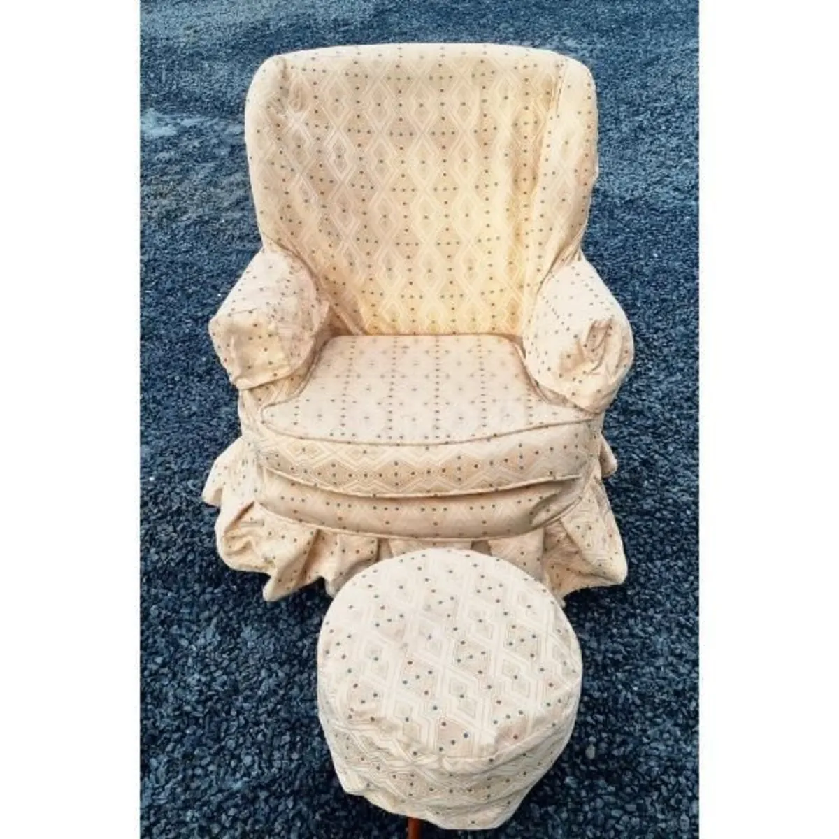 Armchair and Stool KAS1009 - Image 2