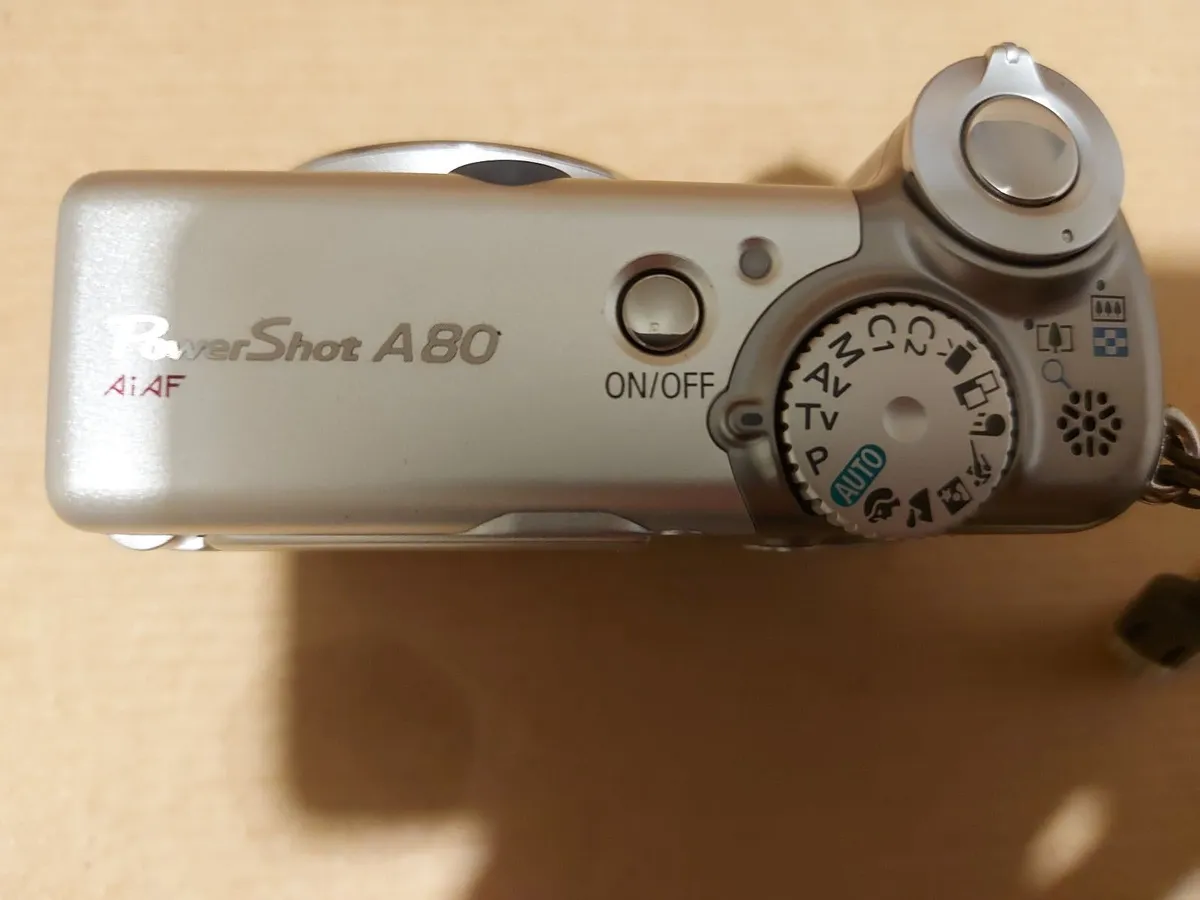 Canon PowerShot A80 Digital Camera, in carry case - Image 2