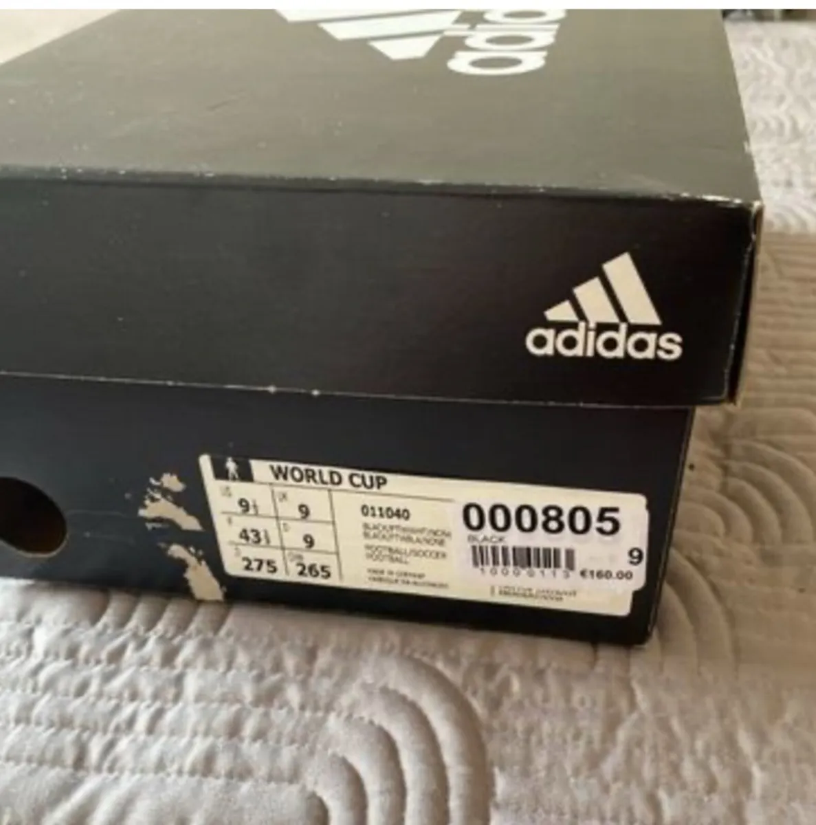 Adidas World Cup Football Boots Size UK9 - Image 4