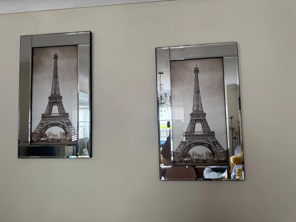 Glass picture frames