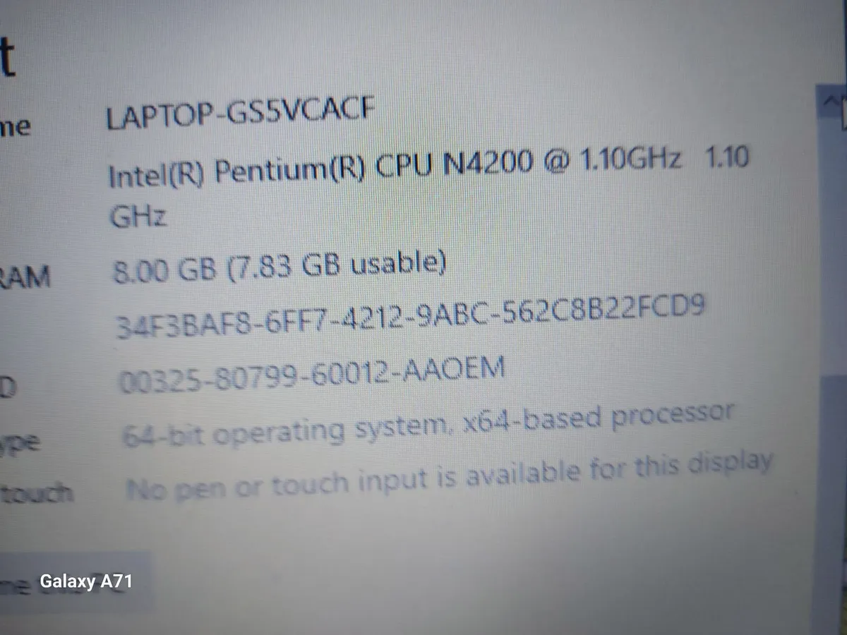 ACER ASPIRE Laptop ES1-533 series, Model N16C! Red - Image 4