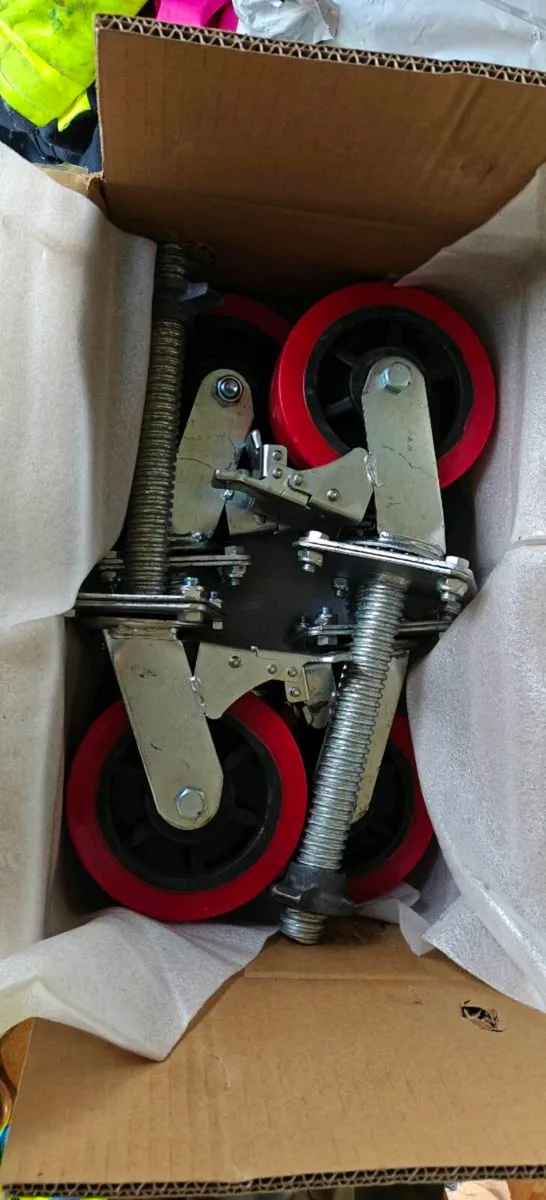 New 6“ scaffolding wheels for kwikstage - Image 2