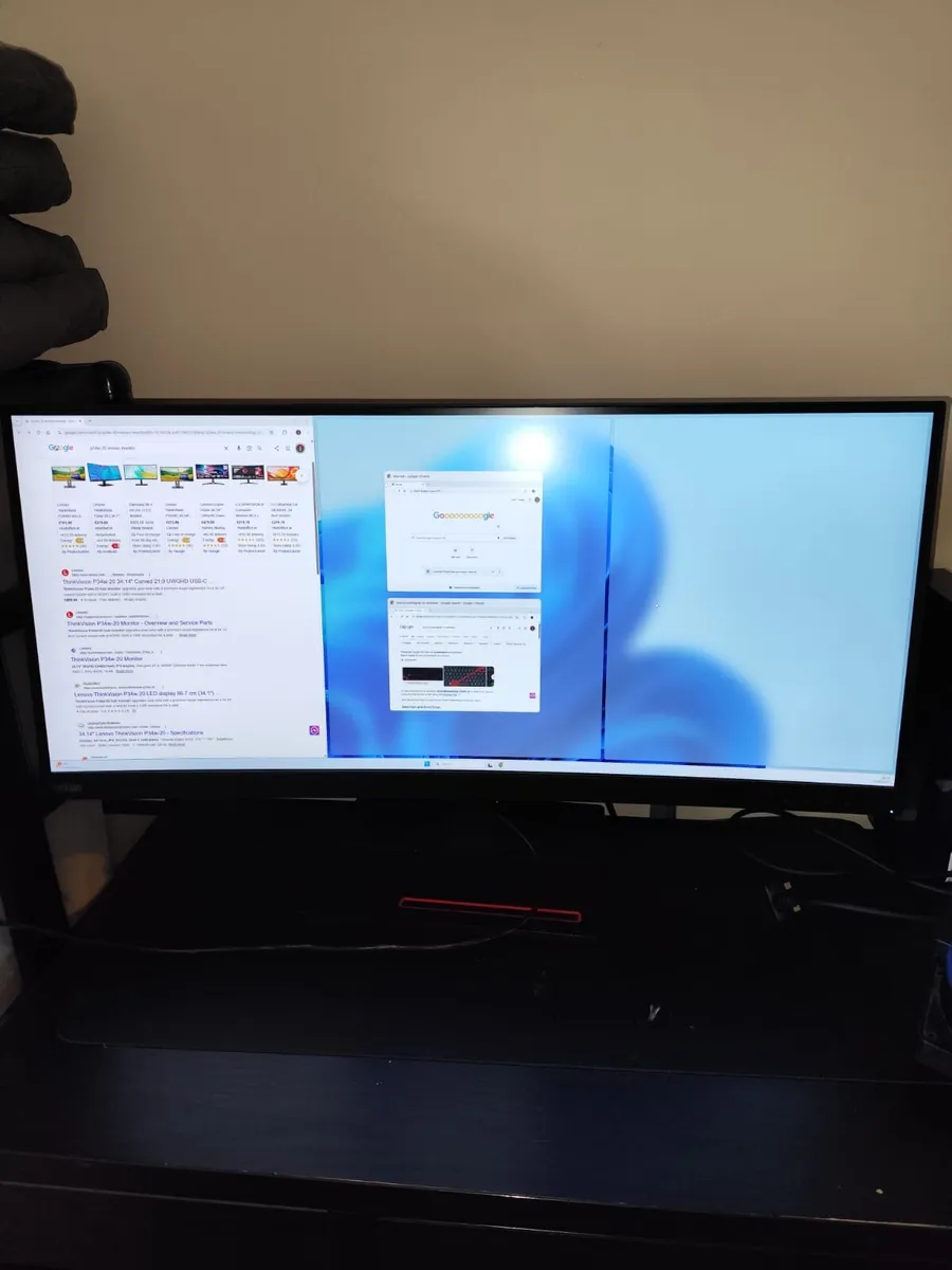 Lenovo thinkvison P34w-20 - Image 4