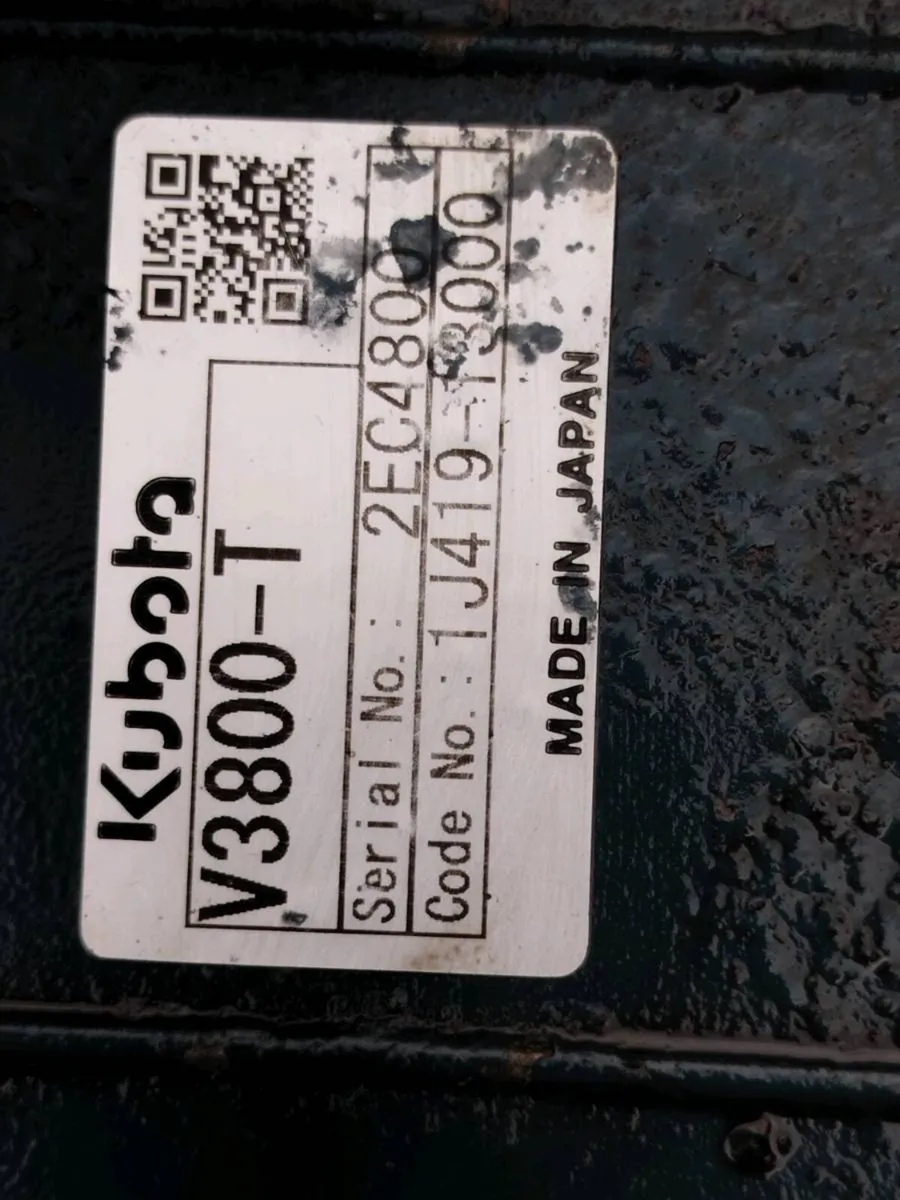 KUBOTA V3308 -TURBO & YANMAR 3nte74, - Image 4