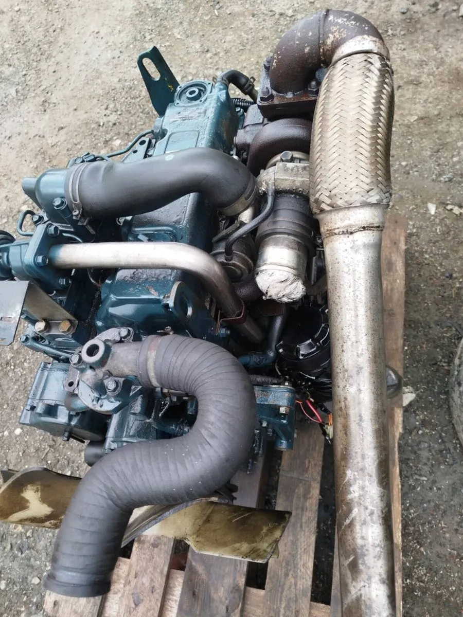 KUBOTA V3308 -TURBO & YANMAR 3nte74, - Image 3