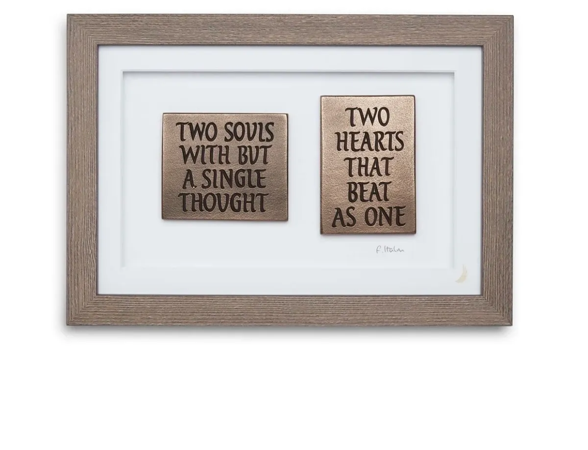 Framed Romantic ‘Wild Goose’ Wall Hanging - Image 2