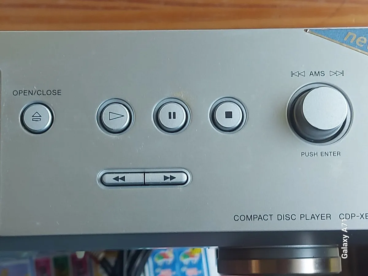 Sony Compact Disc Player, Model CDP-XE270 - Image 4