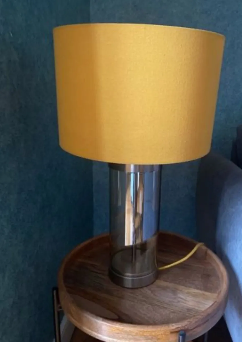 Lamp - Satin Nickel/Ochre- Woodies - Image 2