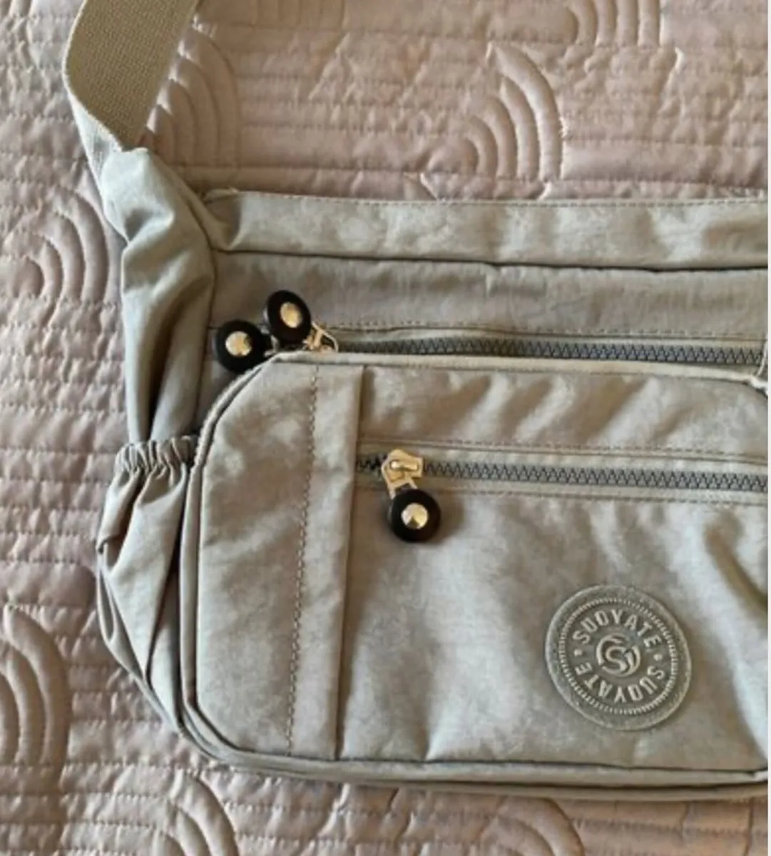 BNWT Grey Satchel Bag - Image 4
