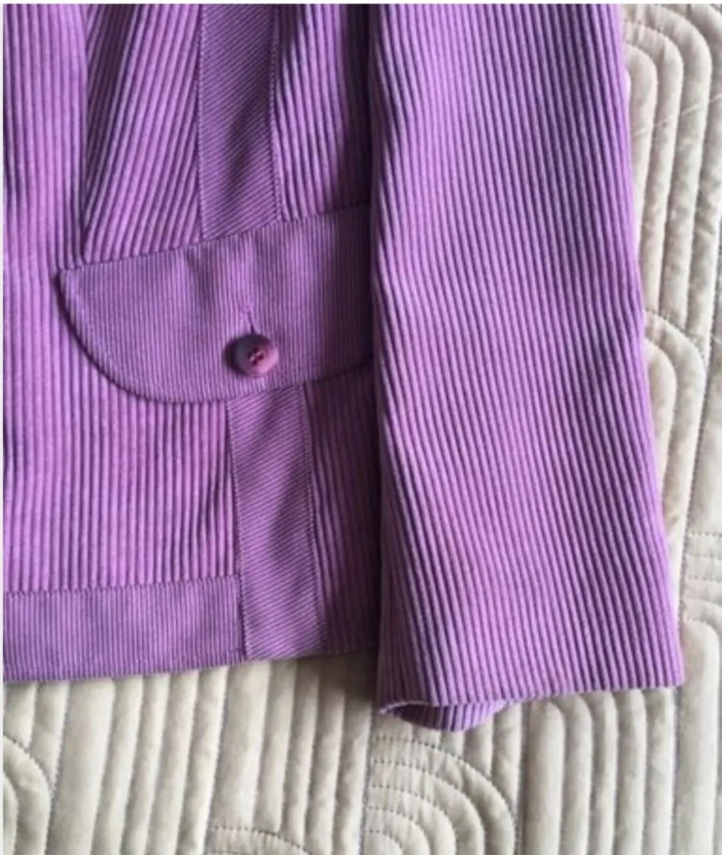 Gerry Weber Cord Blazer Jacket Size 16 - Image 3