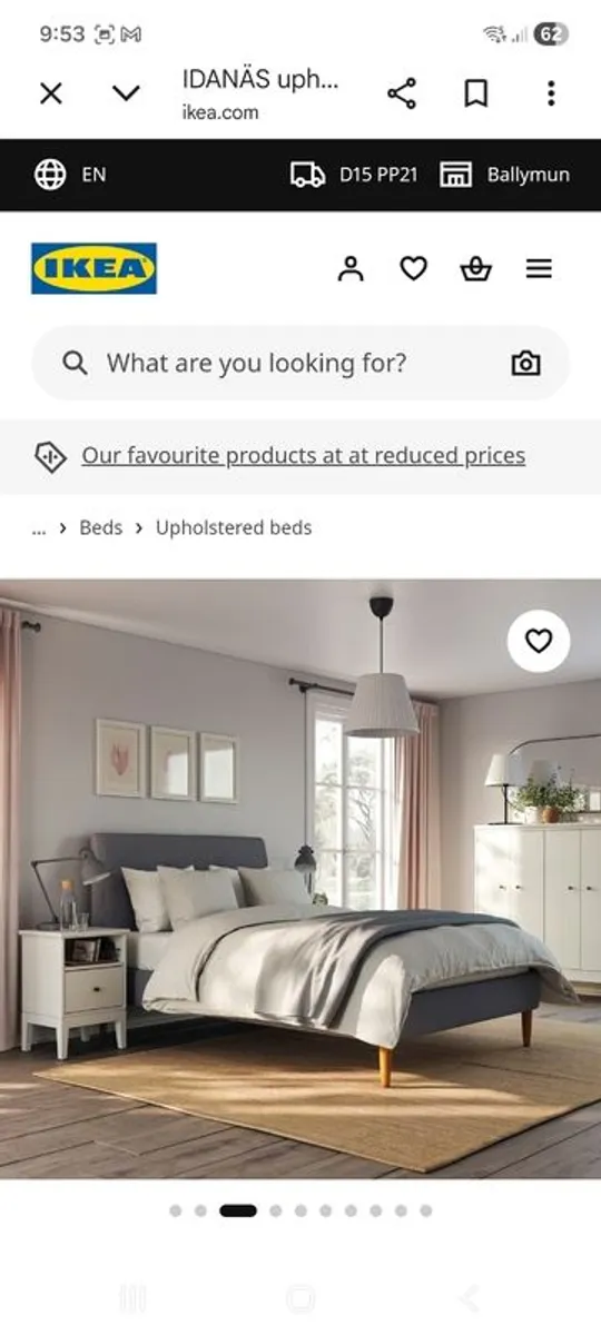 Ikea Double Bed - Image 2