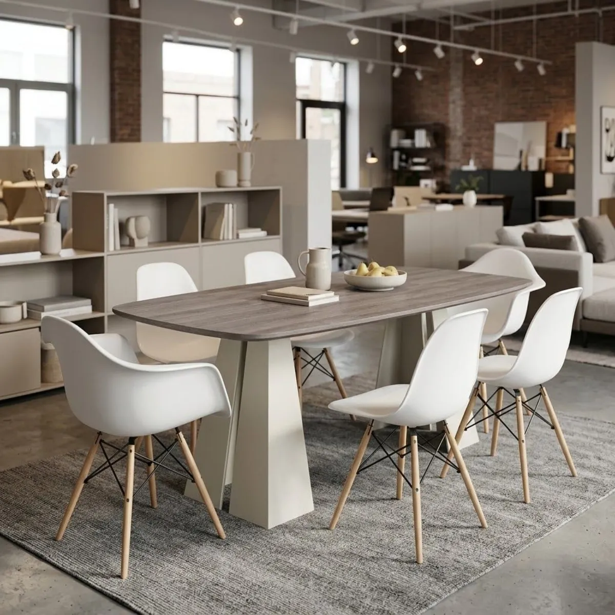 NOVARA Round-to-Oval Extendable Dining Table - Image 3